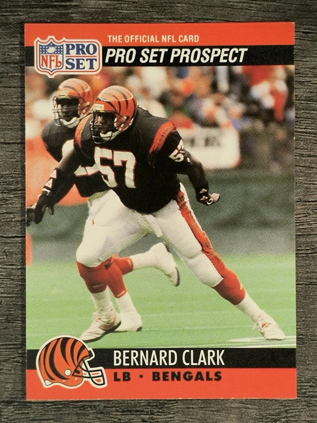 1990 Pro Set #729 Bernard Clark