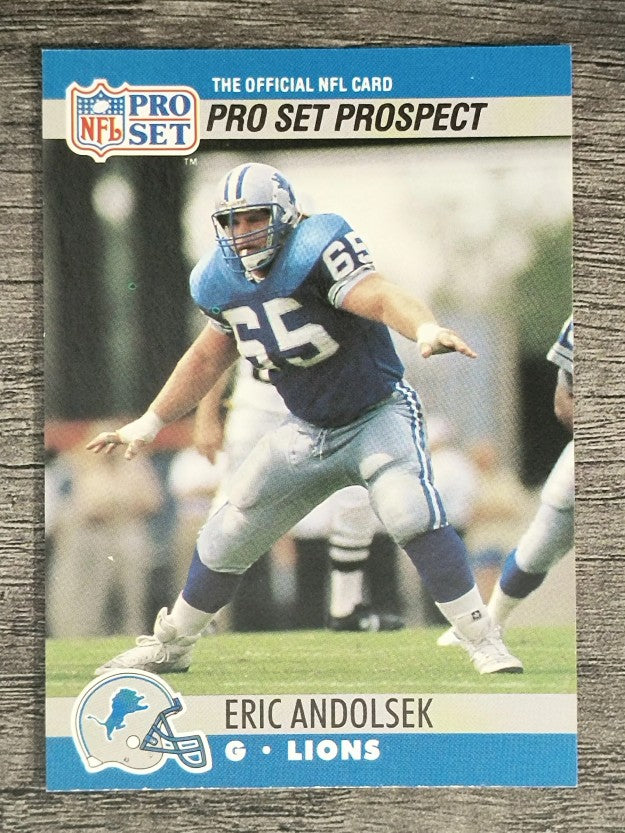 1990 Pro Set #731 Eric Andolsek RC