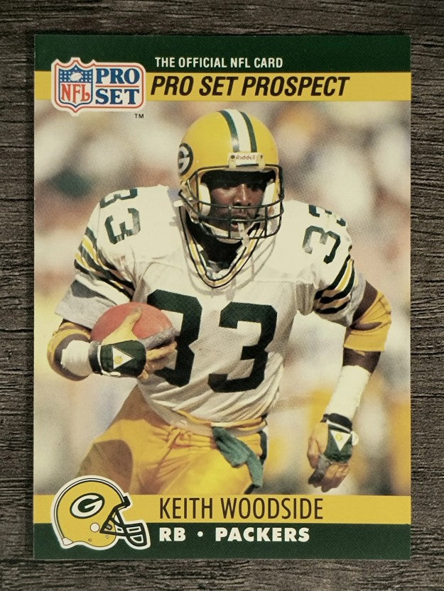 1990 Pro Set #734 Keith Woodside