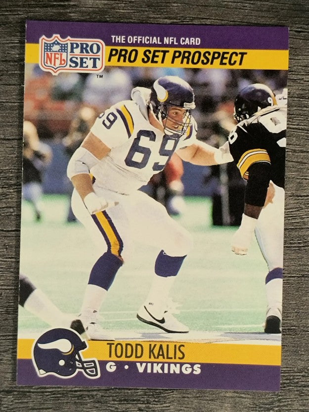 1990 Pro Set #738 Todd Kalis