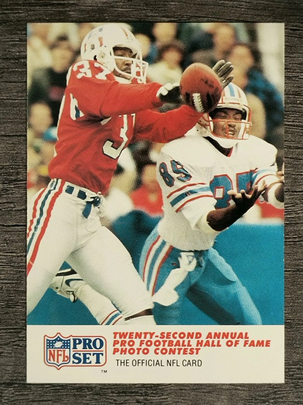 1990 Pro Set #792 Maurice Hurst/Drew Hill PHOTO