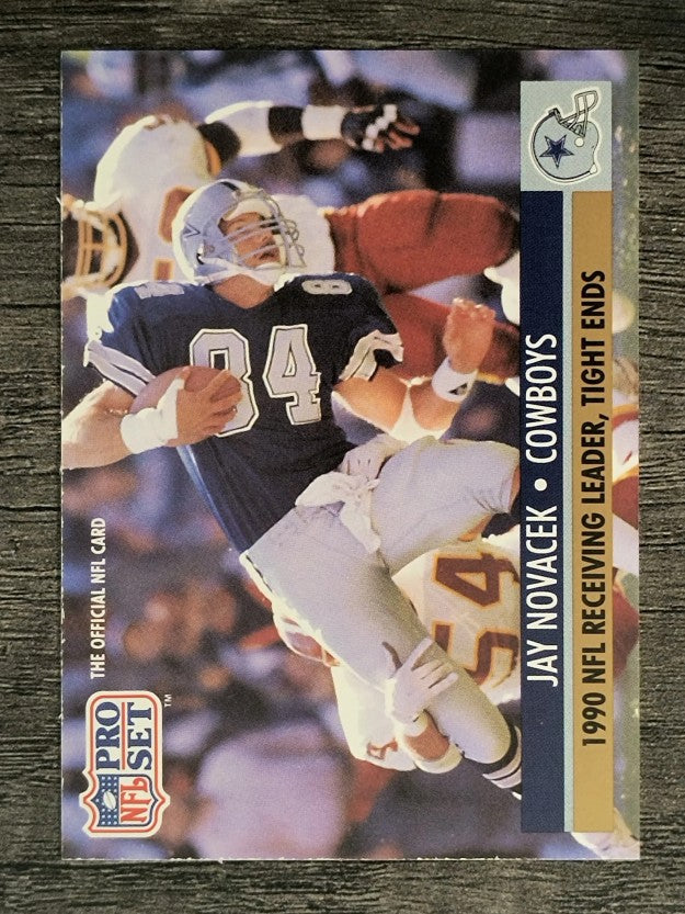 1991 Pro Set #12 Jay Novacek/Tight End Leader