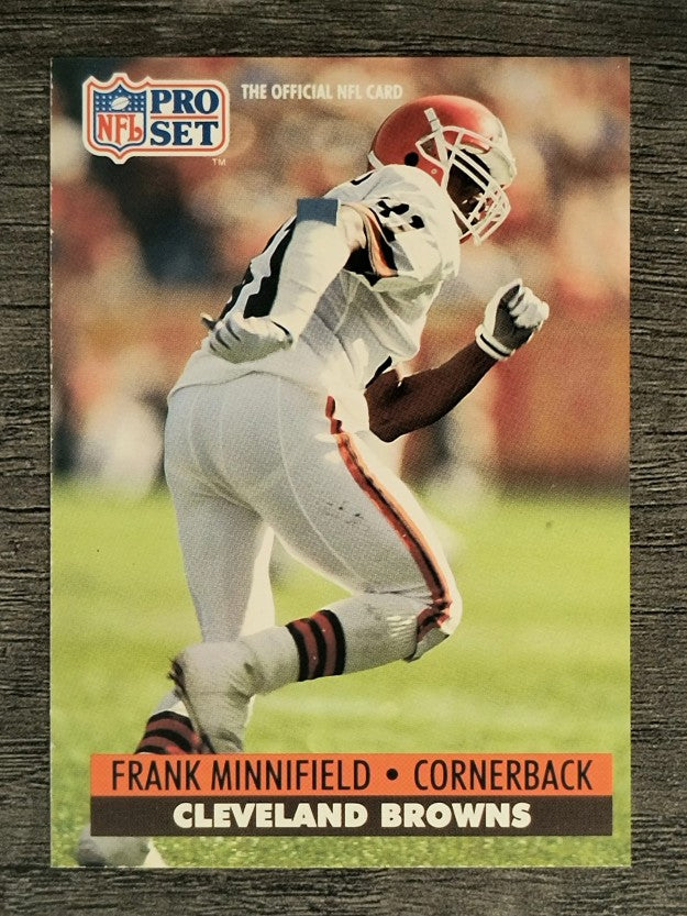 1991 Pro Set #124 Frank Minnifield