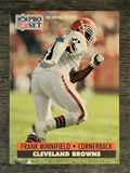 1991 Pro Set #124 Frank Minnifield