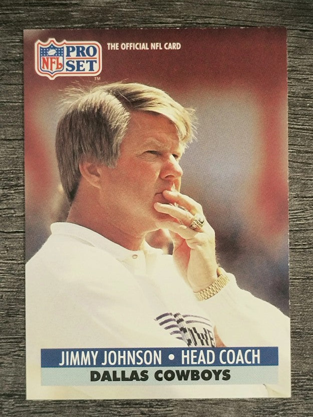 1991 Pro Set #135 Jimmy Johnson CO