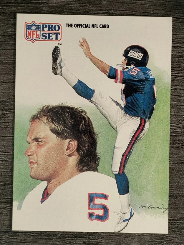 1991 Pro Set #401 Sean Landeta NFC