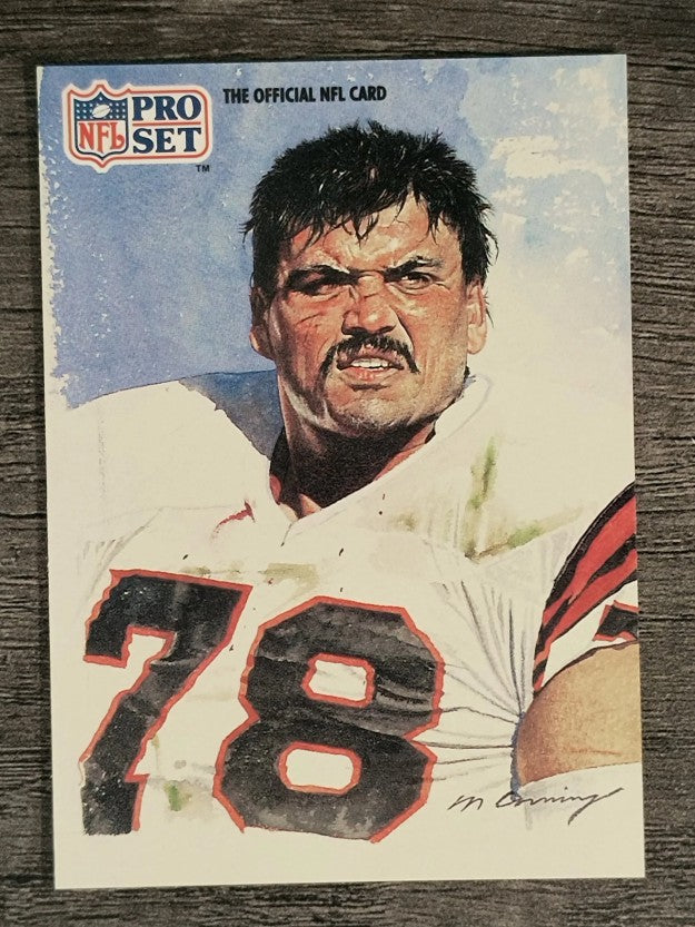 1991 Pro Set #408 Anthony Munoz AFC