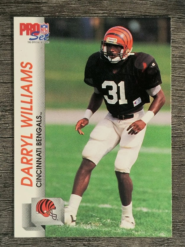 1992 Pro Set #463 Darryl Williams RC