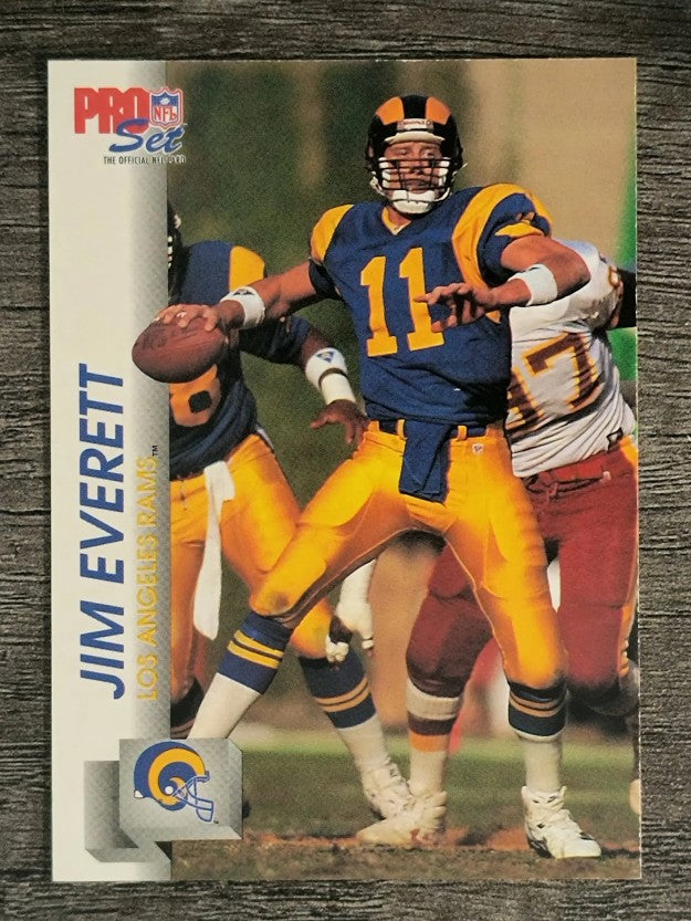 1992 Pro Set #547 Jim Everett