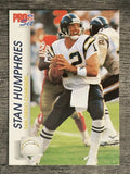 1992 Pro Set #637 Stan Humphries