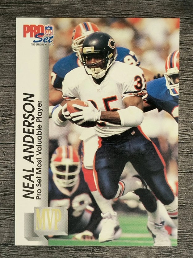 1992 Pro Set Gold MVPs #MVP17 Neal Anderson
