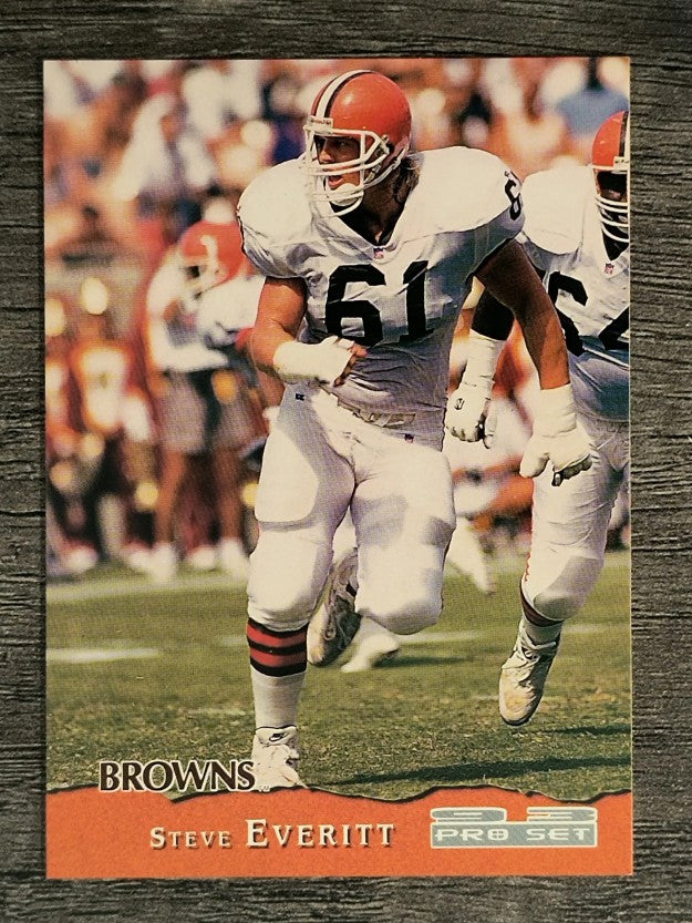 1993 Pro Set #118 Steve Everitt RC