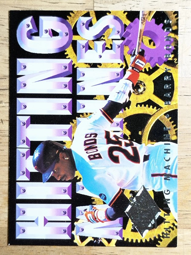1994 Ultra Hitting Machines #3 Barry Bonds