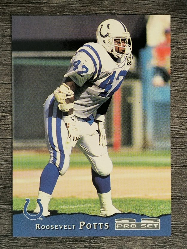 1993 Pro Set #189 Roosevelt Potts RC
