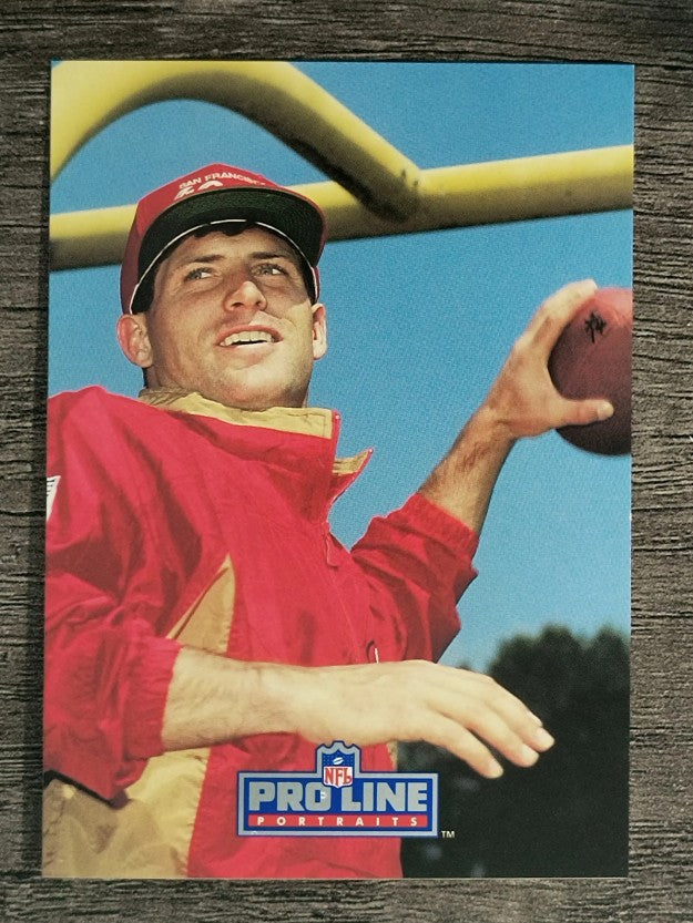 1991 Pro Line Portraits #8 Steve Young