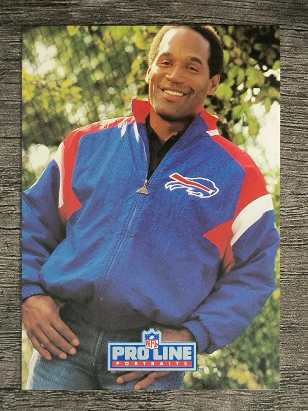 1991 Pro Line Portraits #28 O.J.Simpson RET