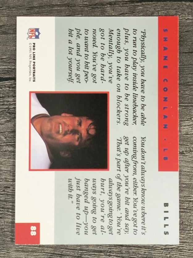 1991 Pro Line Portraits #88 Shane Conlan