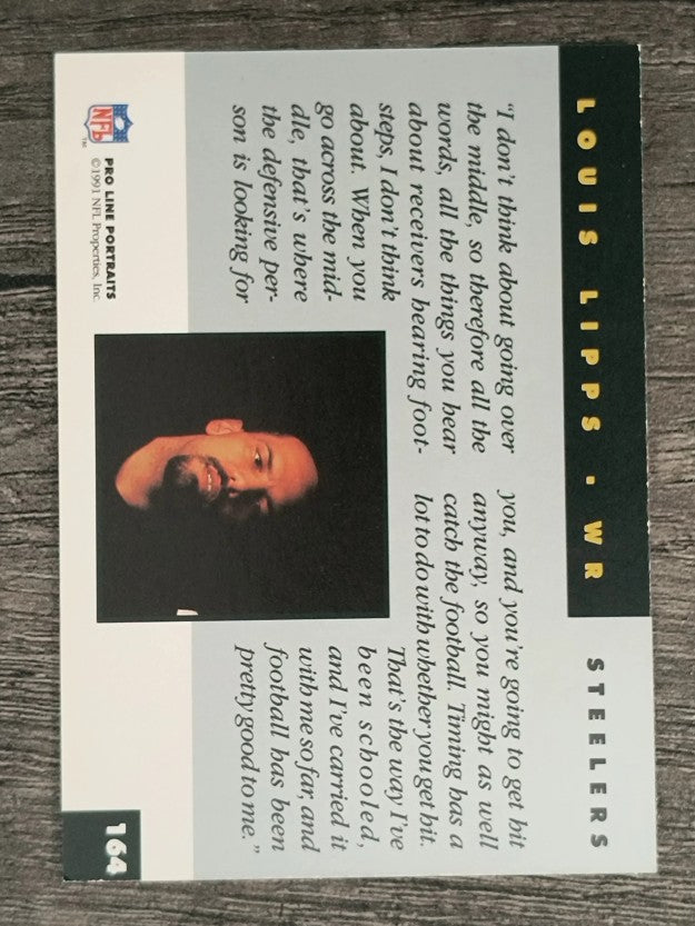 1991 Pro Line Portraits #164 Louis Lipps