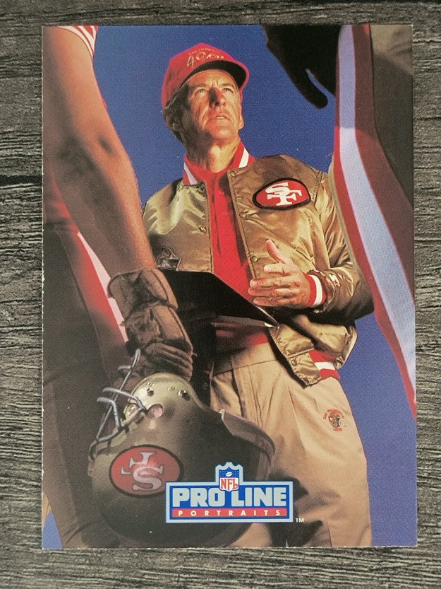 1991 Pro Line Portraits #176 George Seifert CO