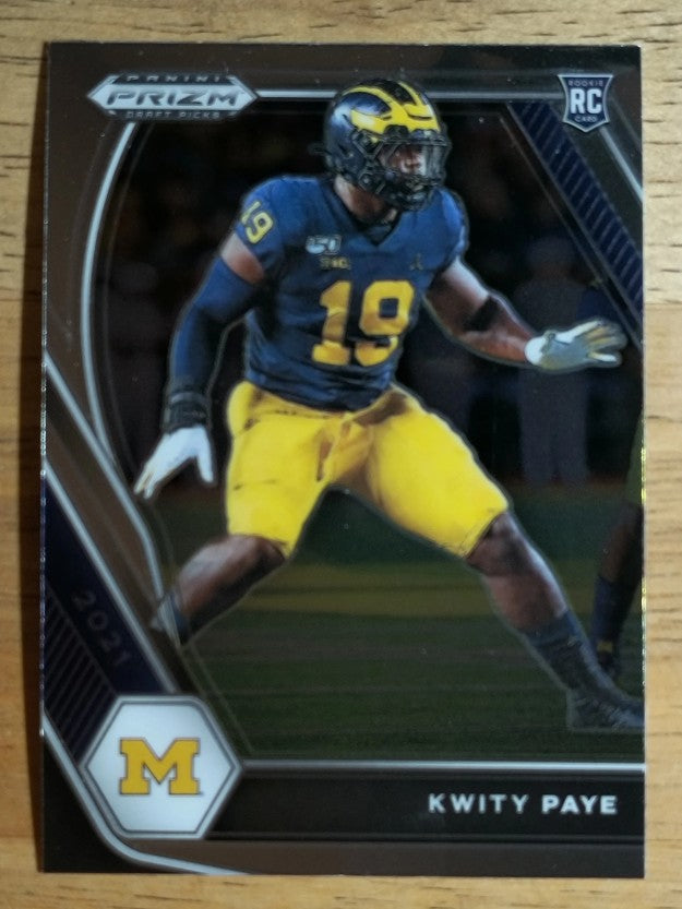 2021 Panini Prizm Draft Picks #145 Kwity Paye RC