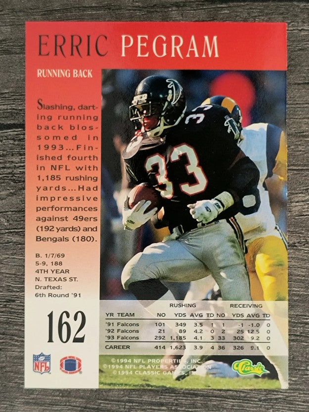 1994 Pro Line Live #162 Erric Pegram