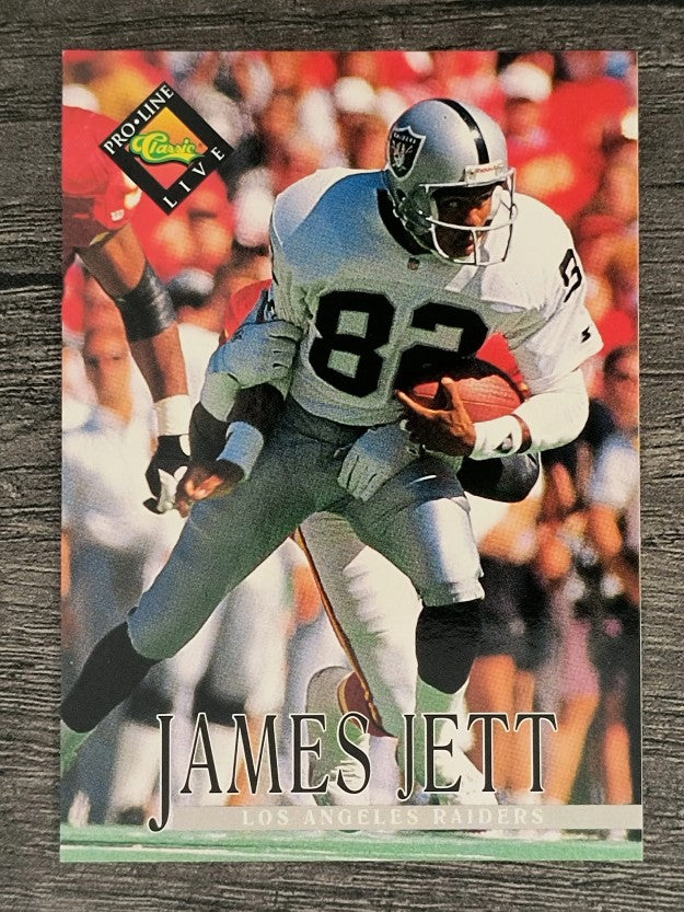 1994 Pro Line Live #206 James Jett
