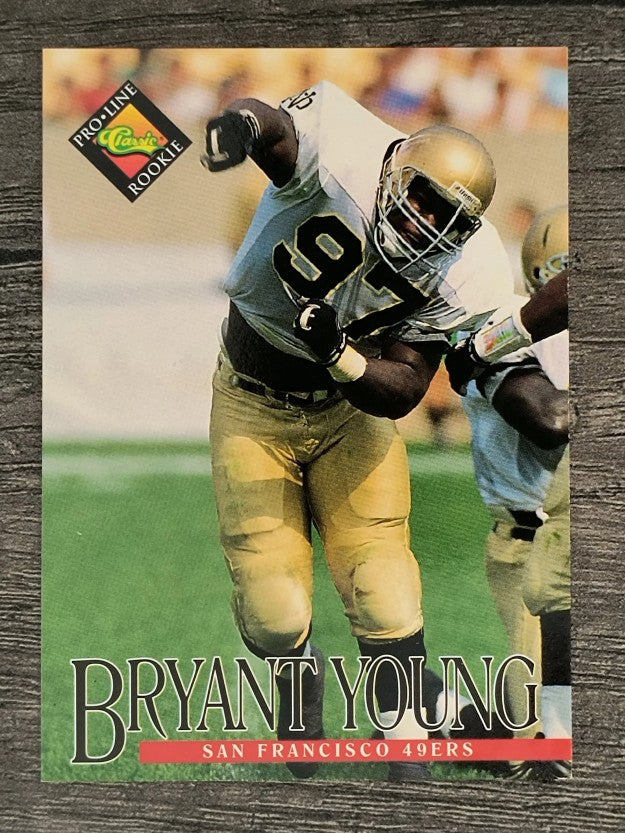1994 Pro Line Live #334 Bryant Young RC (NM)