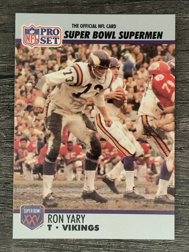 1990-91 Pro Set Super Bowl 160 #62 Ron Yary