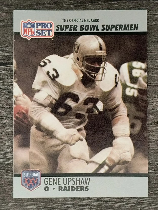 1990-91 Pro Set Super Bowl 160 #69 Gene Upshaw