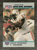 1990-91 Pro Set Super Bowl 160 #72 Dwight Stephenson