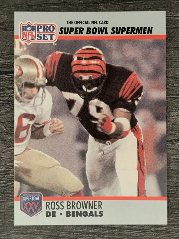 1990-91 Pro Set Super Bowl 160 #74 Ross Browner
