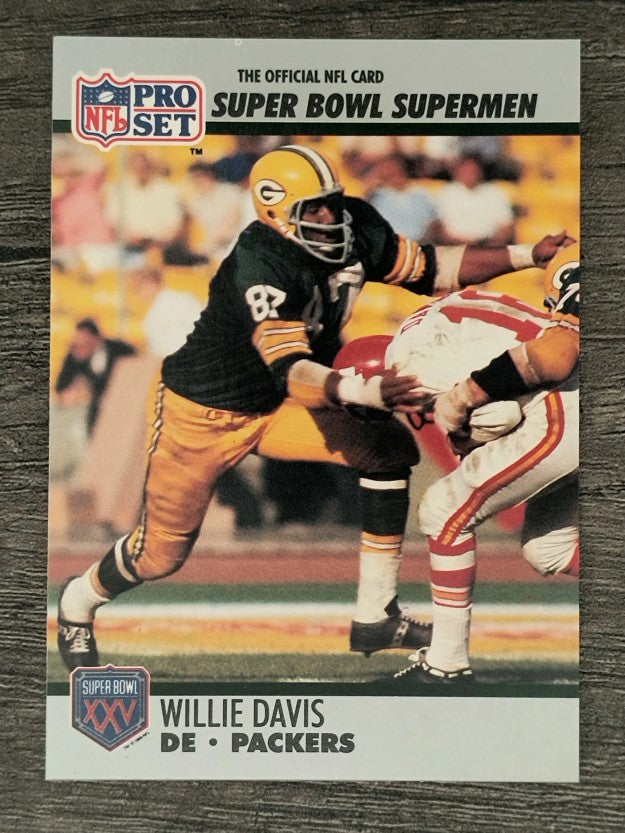 1990-91 Pro Set Super Bowl 160 #75 Willie Davis