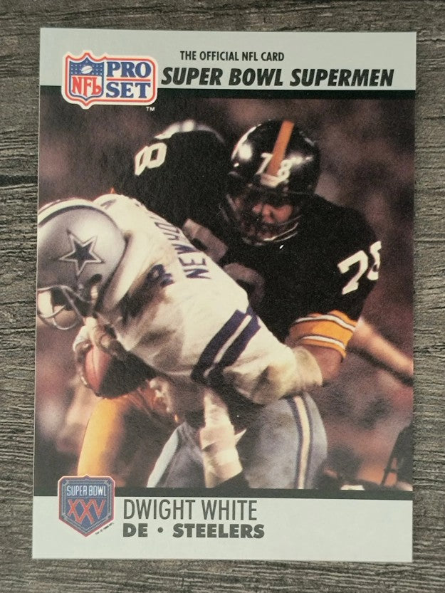 1990-91 Pro Set Super Bowl 160 #80 Dwight White
