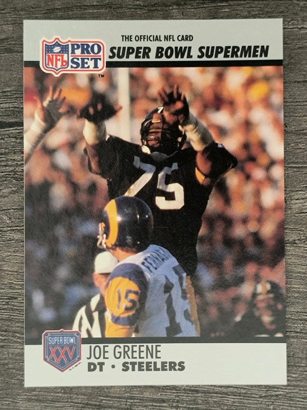 1990-91 Pro Set Super Bowl 160 #84 Joe Greene