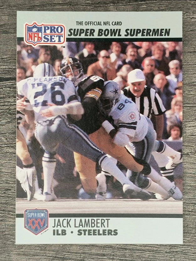 1990-91 Pro Set Super Bowl 160 #90 Jack Lambert