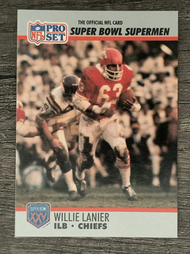 1990-91 Pro Set Super Bowl 160 #91 Willie Lanier