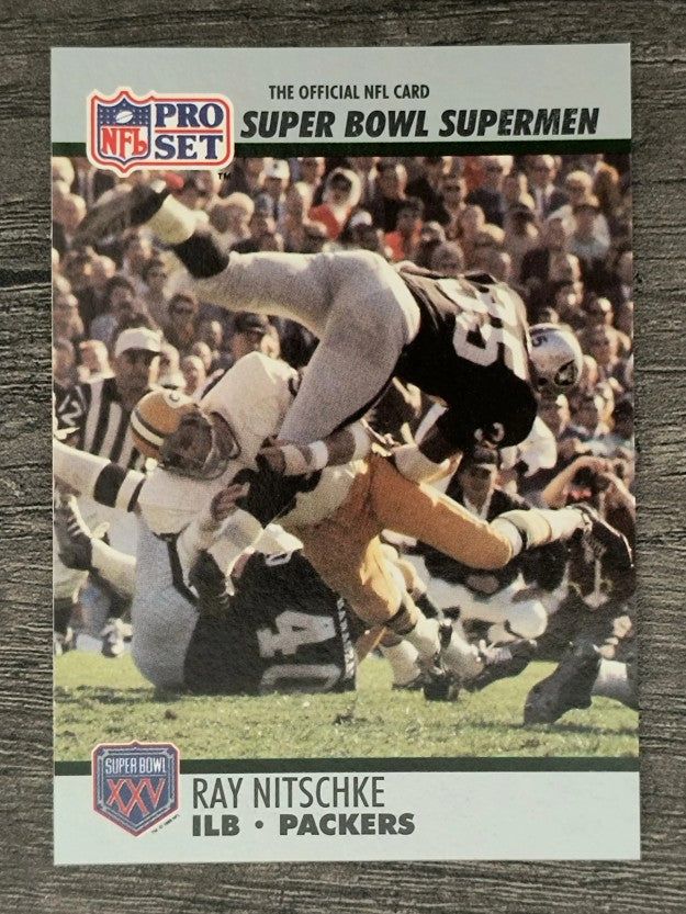 1990-91 Pro Set Super Bowl 160 #92 Ray Nitschke