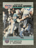 1990-91 Pro Set Super Bowl 160 #108 Dick Anderson