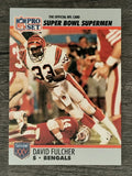 1990-91 Pro Set Super Bowl 160 #109 David Fulcher