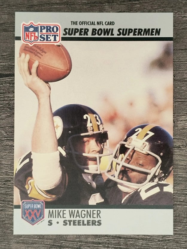 1990-91 Pro Set Super Bowl 160 #114 Mike Wagner