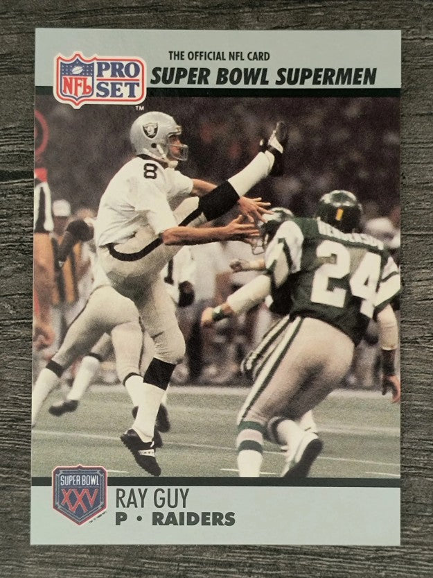 1990-91 Pro Set Super Bowl 160 #116 Ray Guy
