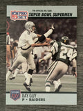 1990-91 Pro Set Super Bowl 160 #116 Ray Guy