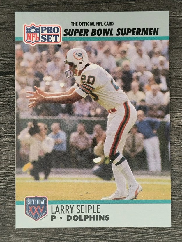 1990-91 Pro Set Super Bowl 160 #118 Larry Seiple