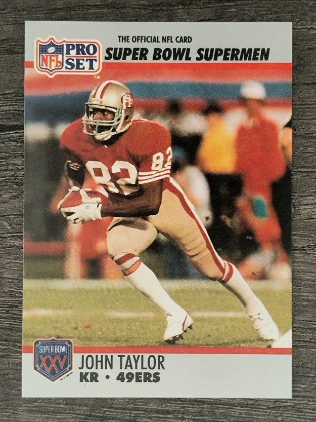 1990-91 Pro Set Super Bowl 160 #128 John Taylor