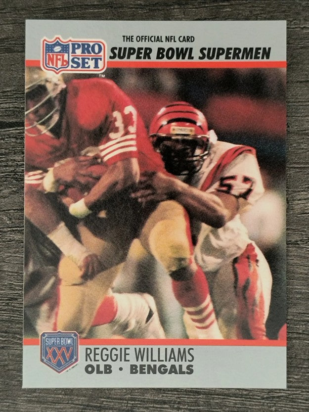 1990-91 Pro Set Super Bowl 160 #135 Reggie Williams