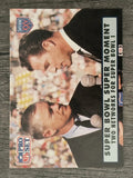 1990-91 Pro Set Super Bowl 160 #136 Two Networks