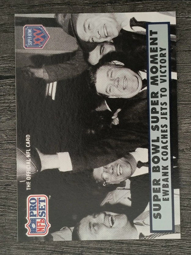 1990-91 Pro Set Super Bowl 160 #138 Weeb Ewbank RC