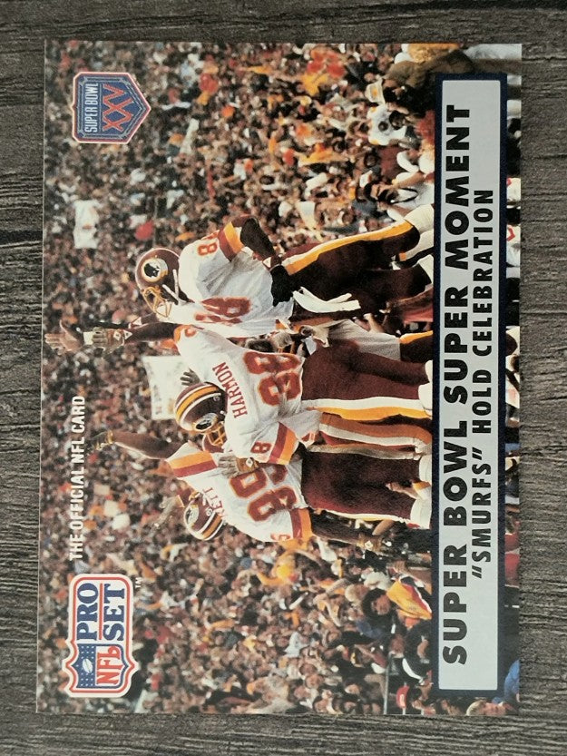 1990-91 Pro Set Super Bowl 160 #148 Smurfs/Redskins