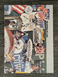 1990-91 Pro Set Super Bowl 160 #P2 Top row middle