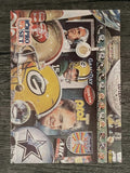 1990-91 Pro Set Super Bowl 160 #P5 Center row middle
